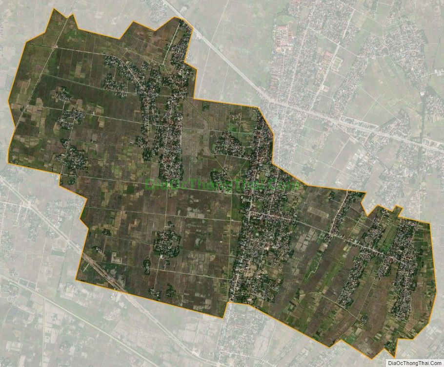 Bản đồ vệ tinh phường Quảng Cát, thành phố Thanh Hóa