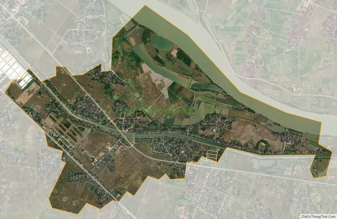 Bản đồ vệ tinh phường Quảng Phú, thành phố Thanh Hóa