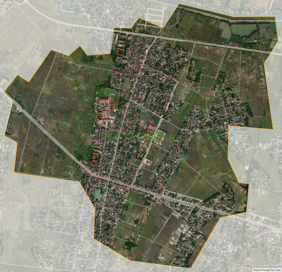 Bản đồ vệ tinh phường Quảng Tâm, thành phố Thanh Hóa