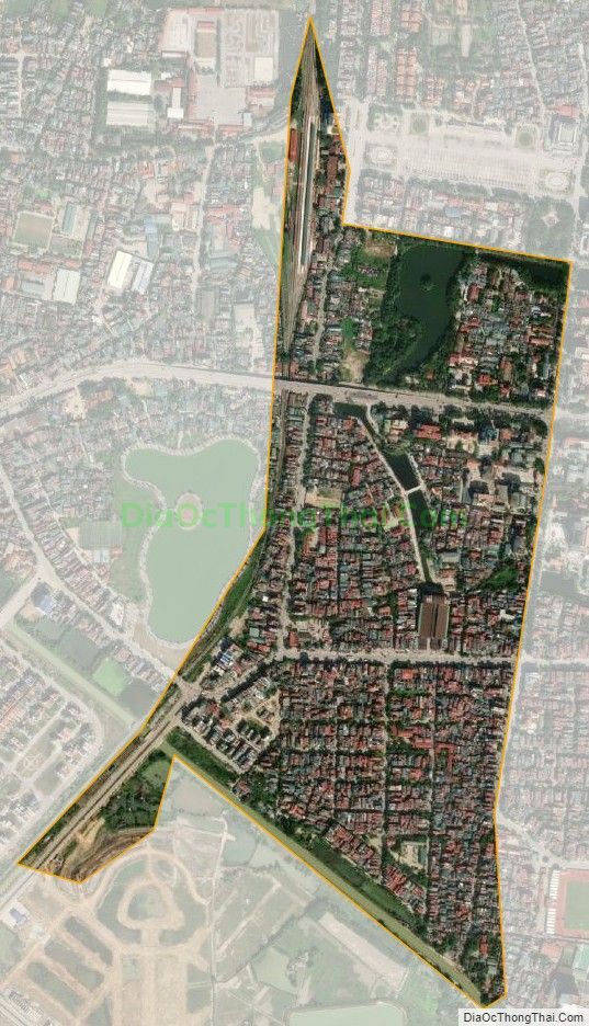 Bản đồ vệ tinh phường Tân Sơn, thành phố Thanh Hóa