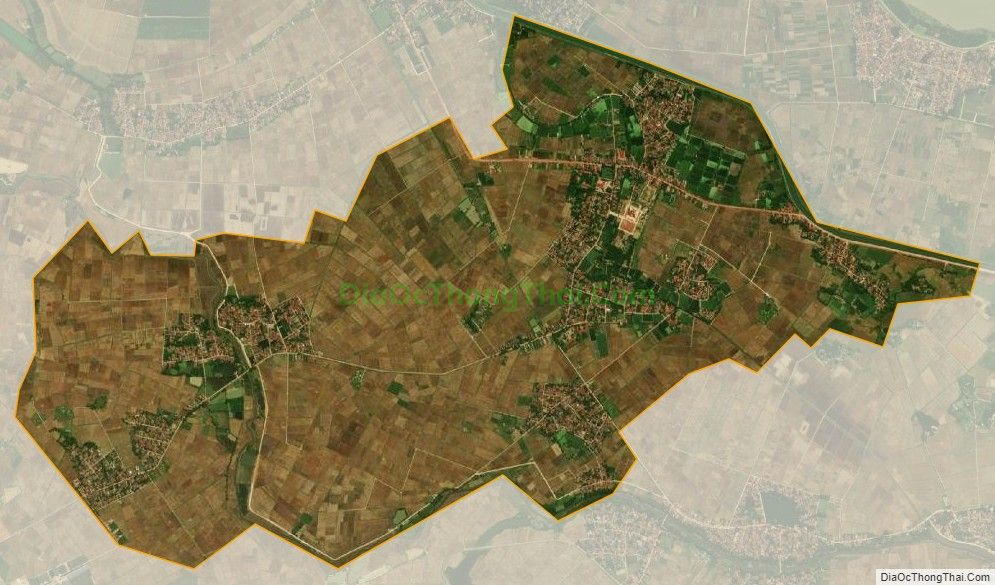 Bản đồ vệ tinh xã Thiệu Chính, huyện Thiệu Hóa