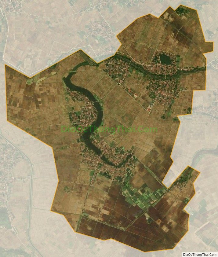Bản đồ vệ tinh xã Thiệu Hòa, huyện Thiệu Hóa