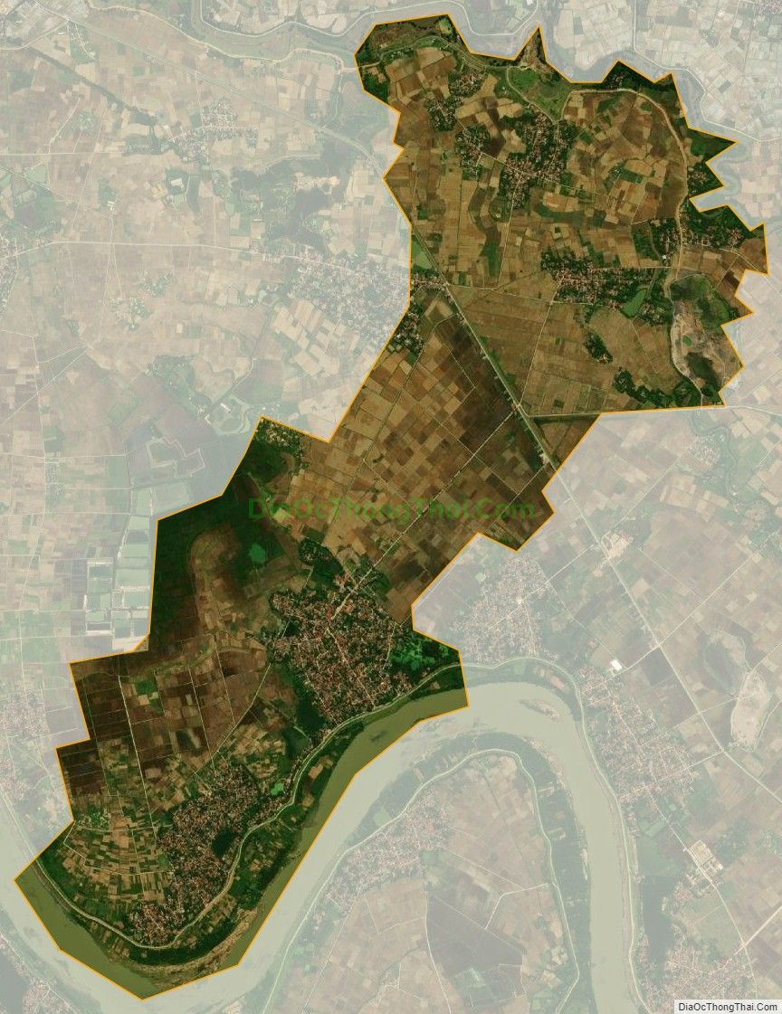 Bản đồ vệ tinh xã Thiệu Ngọc, huyện Thiệu Hóa