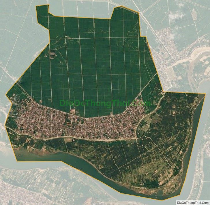 Bản đồ vệ tinh xã Thiệu Nguyên, huyện Thiệu Hóa