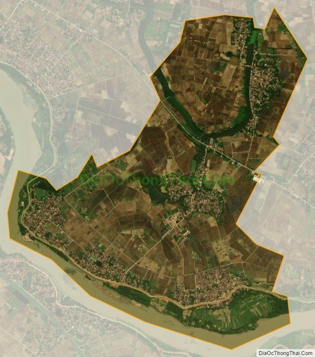 Bản đồ vệ tinh xã Thiệu Phúc, huyện Thiệu Hóa