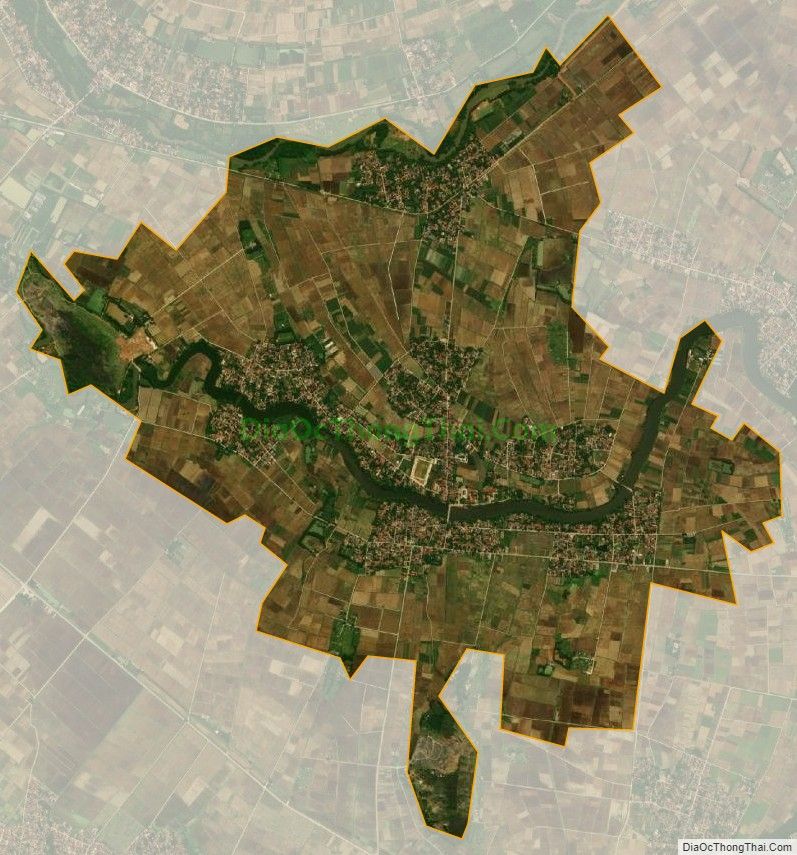 Bản đồ vệ tinh xã Thiệu Thành, huyện Thiệu Hóa