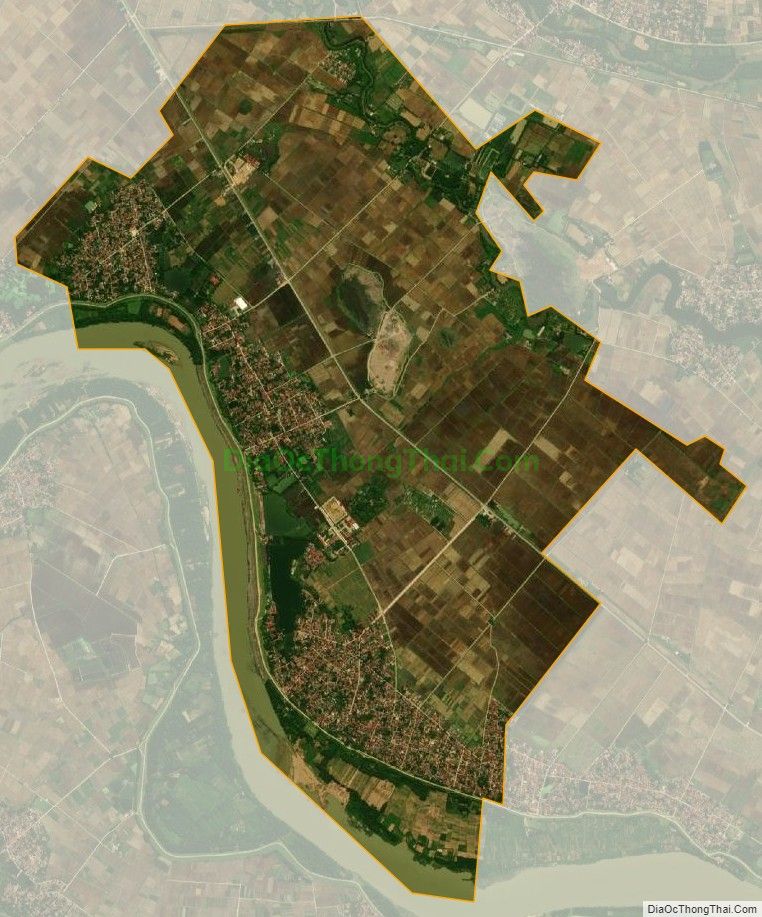 Bản đồ vệ tinh xã Thiệu Vũ, huyện Thiệu Hóa