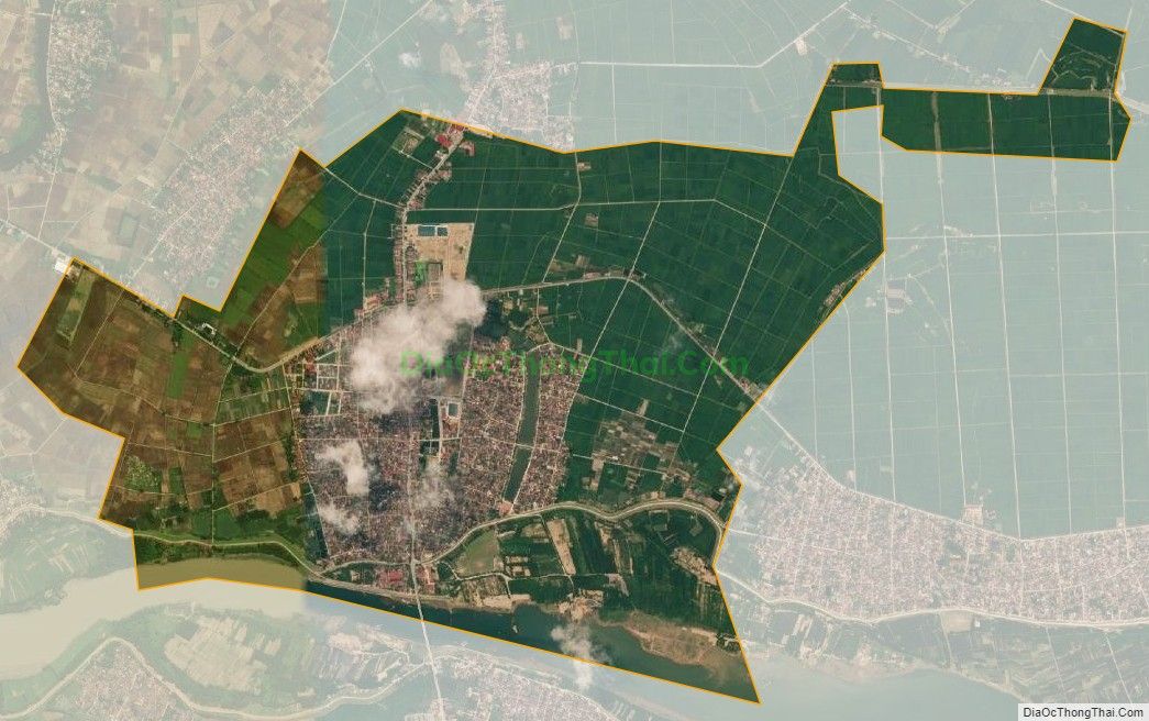 Bản đồ vệ tinh Thị trấn Vạn Hà (cũ), huyện Thiệu Hóa
