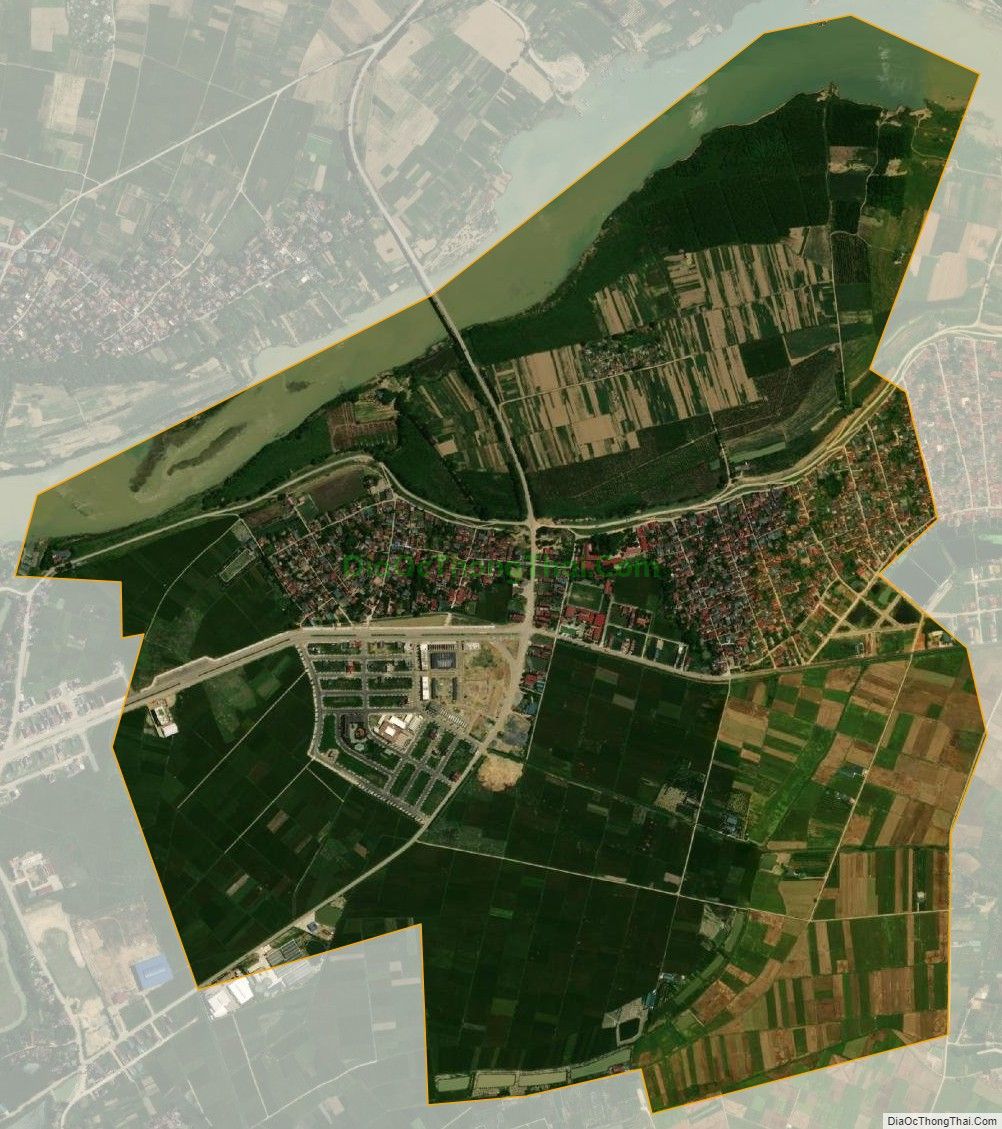 Bản đồ vệ tinh xã Hạnh Phúc (cũ), huyện Thọ Xuân