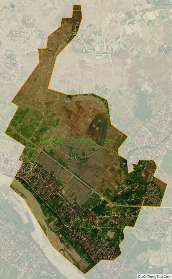 Bản đồ vệ tinh xã Phú Yên (cũ), huyện Thọ Xuân
