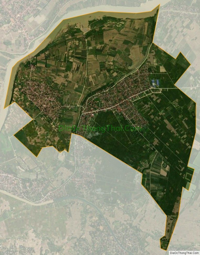 Bản đồ vệ tinh xã Thọ Hải, huyện Thọ Xuân