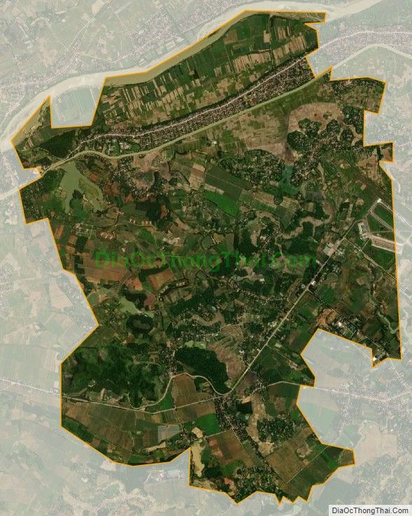 Bản đồ vệ tinh xã Thọ Lâm, huyện Thọ Xuân