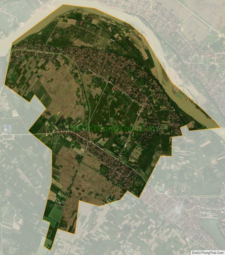 Bản đồ vệ tinh xã Xuân Hòa, huyện Thọ Xuân
