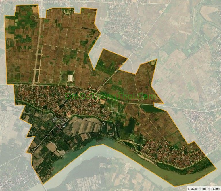 Bản đồ vệ tinh xã Xuân Lai, huyện Thọ Xuân