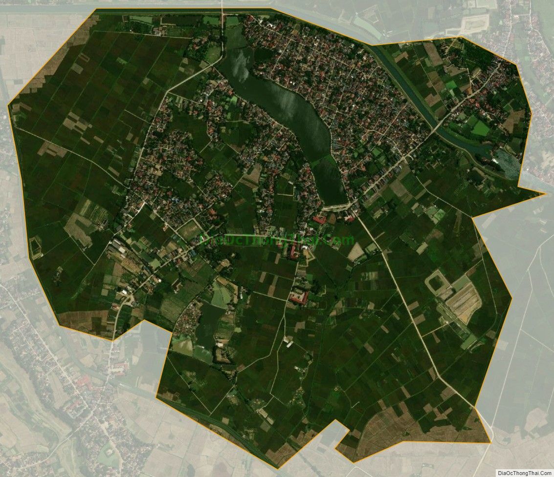 Bản đồ vệ tinh xã Xuân Quang (cũ), huyện Thọ Xuân