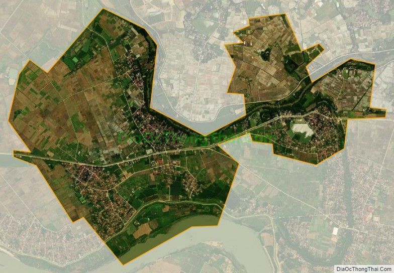Bản đồ vệ tinh xã Xuân Tân (cũ), huyện Thọ Xuân