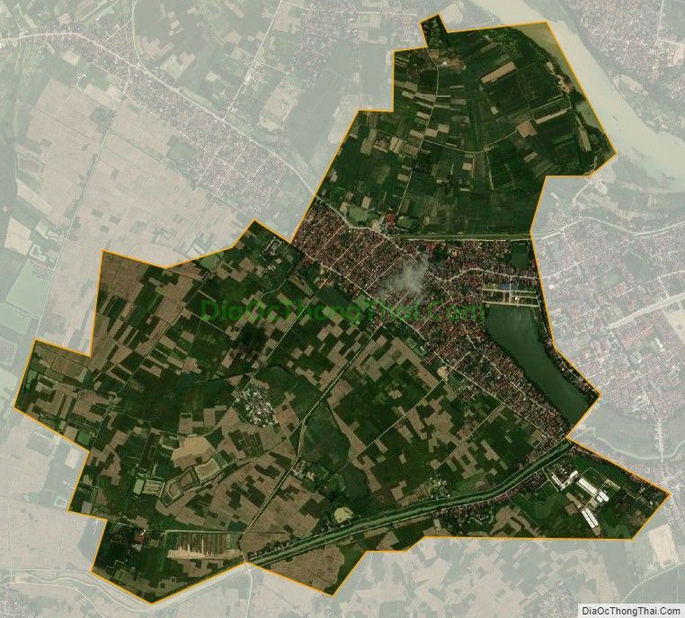Bản đồ vệ tinh xã Xuân Trường, huyện Thọ Xuân