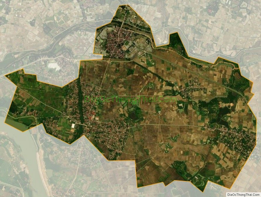 Bản đồ vệ tinh xã Xuân Vinh (cũ), huyện Thọ Xuân