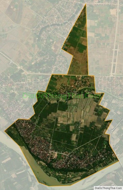 Bản đồ vệ tinh xã Xuân Yên (cũ), huyện Thọ Xuân