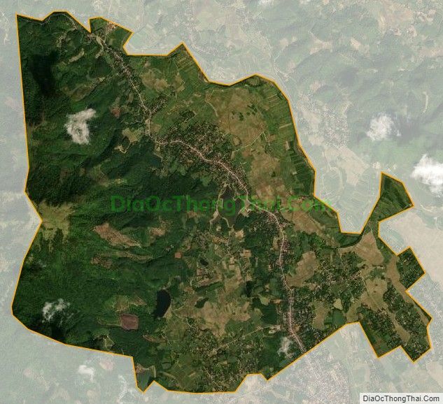 Bản đồ vệ tinh xã Ngọc Phụng, huyện Thường Xuân