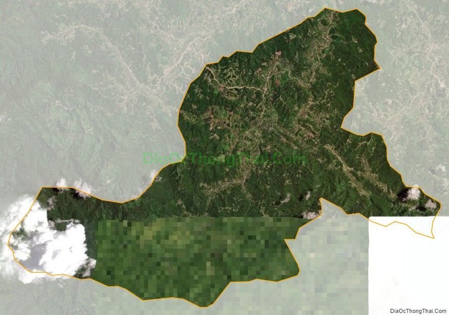 Bản đồ vệ tinh xã Xuân Chinh, huyện Thường Xuân