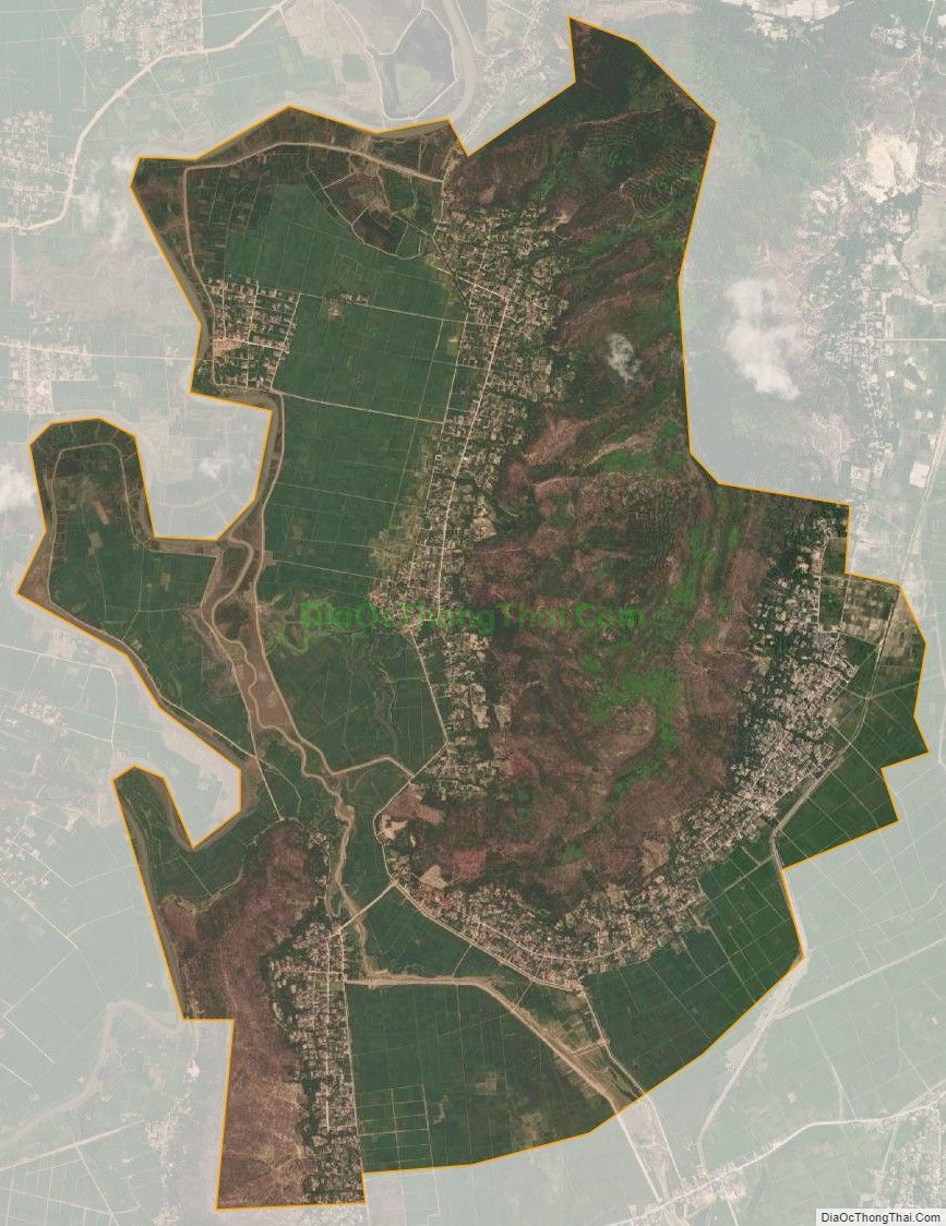 Bản đồ vệ tinh xã Anh Sơn, thị xã Nghi Sơn