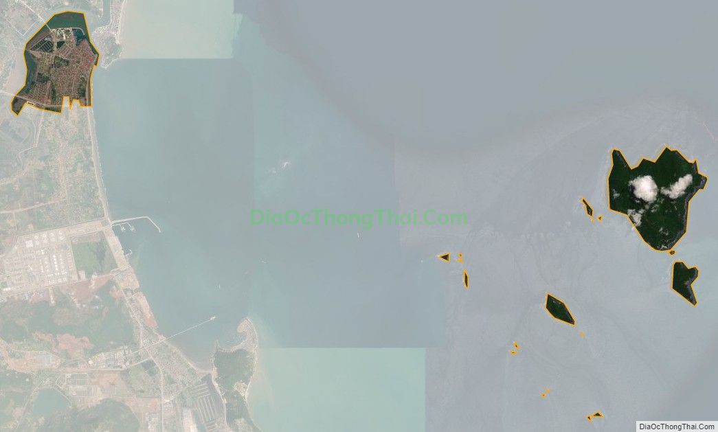 Bản đồ vệ tinh phường Hải Bình, thị xã Nghi Sơn