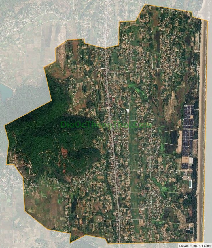 Bản đồ vệ tinh phường Hải Lĩnh, thị xã Nghi Sơn
