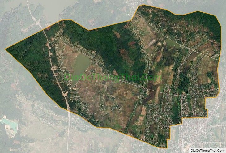 Bản đồ vệ tinh xã Hải Nhân, thị xã Nghi Sơn