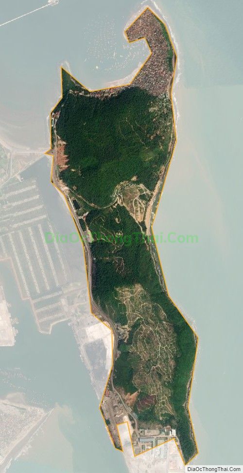 Bản đồ vệ tinh xã Nghi Sơn, thị xã Nghi Sơn