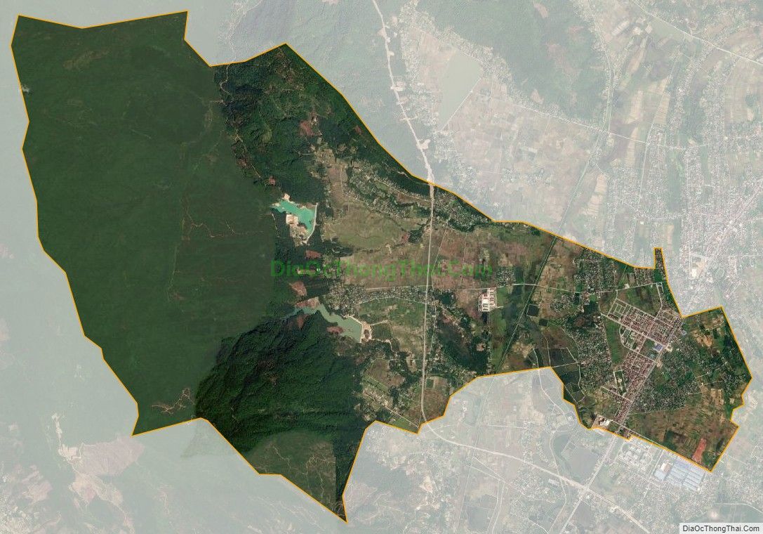 Bản đồ vệ tinh phường Nguyên Bình, thị xã Nghi Sơn
