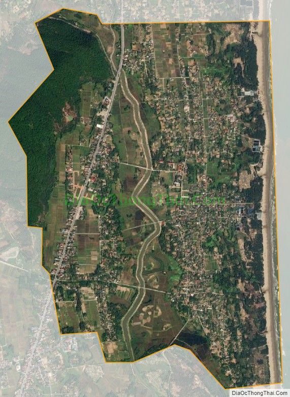 Bản đồ vệ tinh phường Ninh Hải, thị xã Nghi Sơn