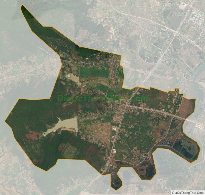 Bản đồ vệ tinh phường Trúc Lâm, thị xã Nghi Sơn