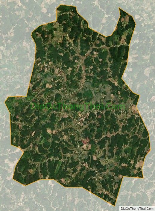 Bản đồ vệ tinh xã Bình Sơn, huyện Triệu Sơn
