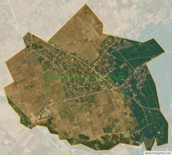 Bản đồ vệ tinh xã Đồng Lợi, huyện Triệu Sơn