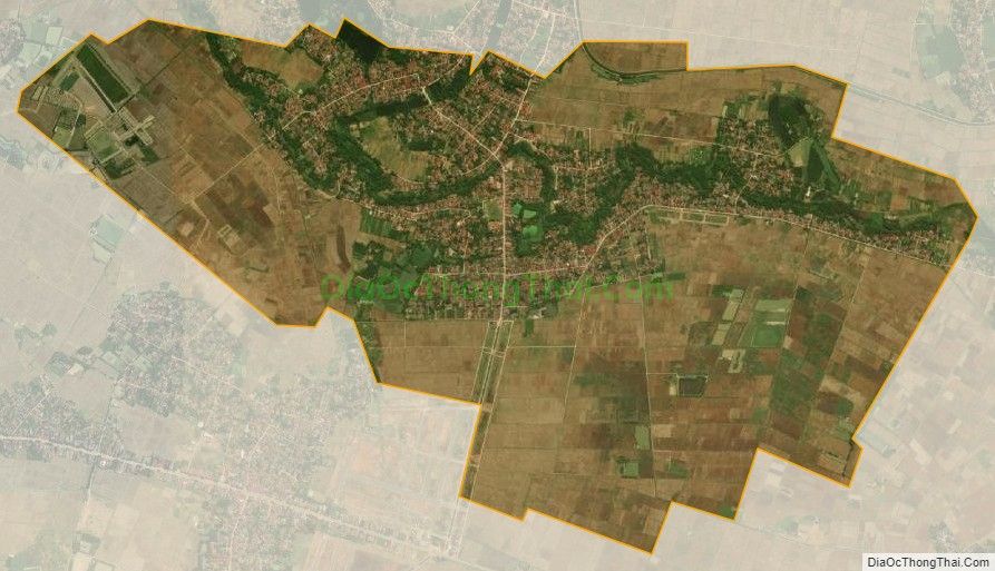 Bản đồ vệ tinh xã Xuân Thịnh, huyện Triệu Sơn