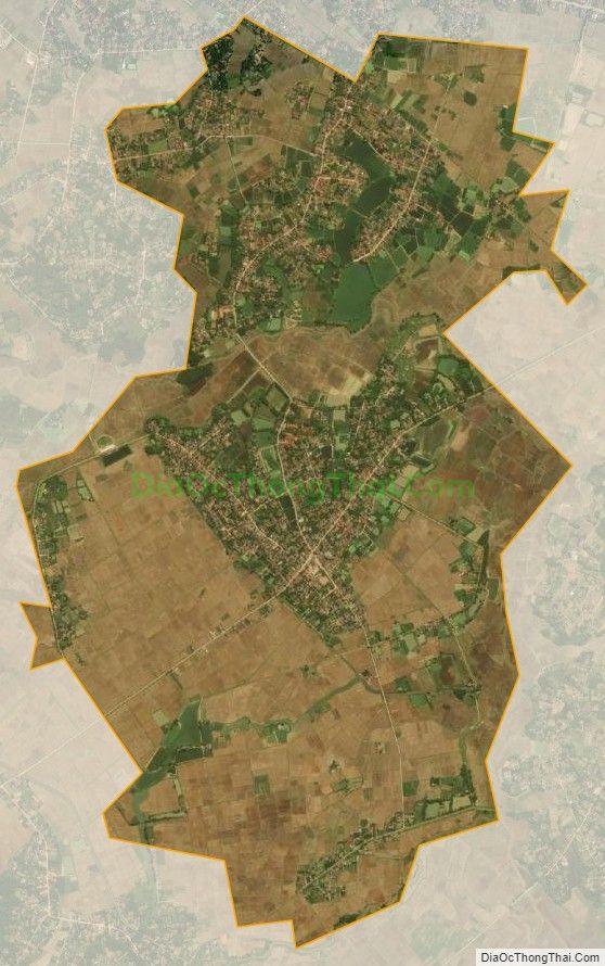 Bản đồ vệ tinh xã Xuân Thọ, huyện Triệu Sơn