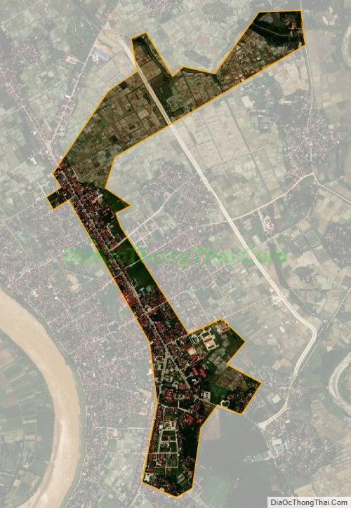 Bản đồ vệ tinh Thị trấn Vĩnh Lộc, huyện Vĩnh Lộc