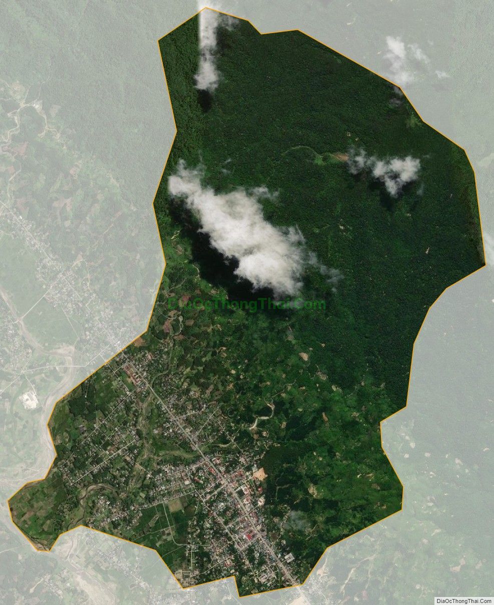 Bản đồ vệ tinh Thị trấn A Lưới, huyện A Lưới
