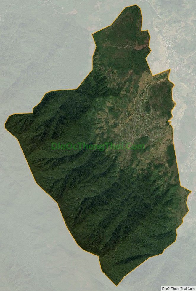Bản đồ vệ tinh xã Đông Sơn, huyện A Lưới