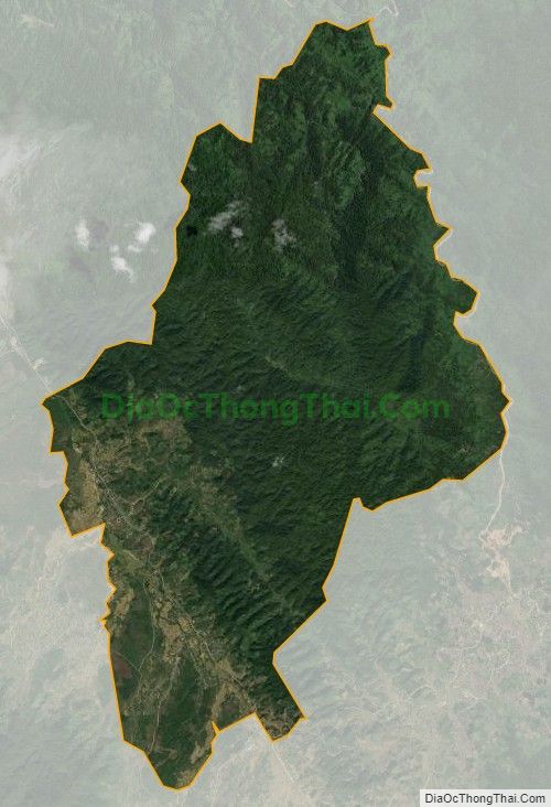 Bản đồ vệ tinh xã Hương Lâm (cũ), huyện A Lưới
