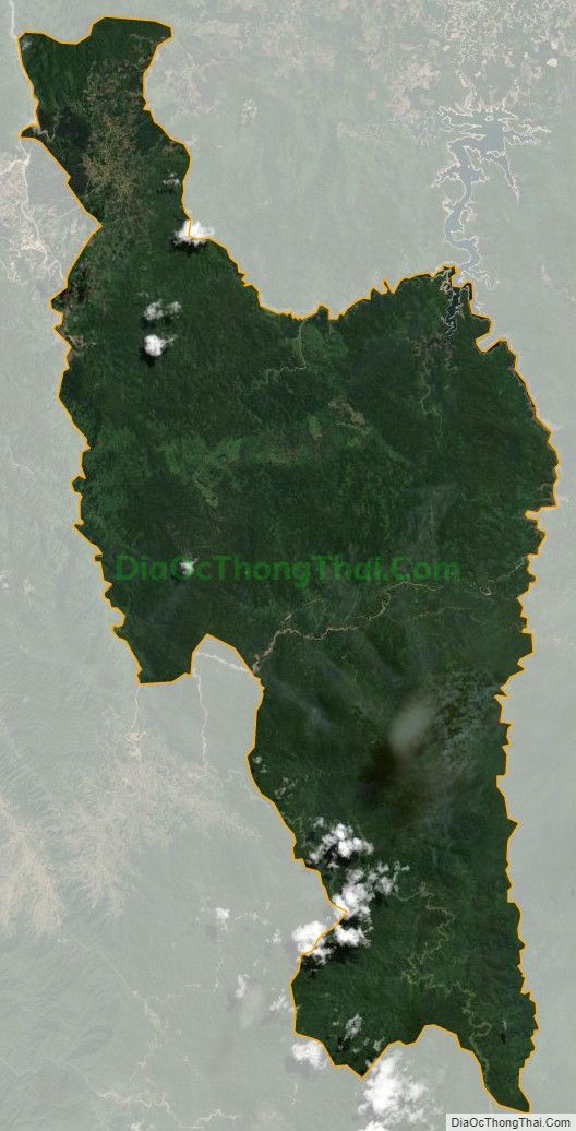 Bản đồ vệ tinh xã Hương Nguyên, huyện A Lưới
