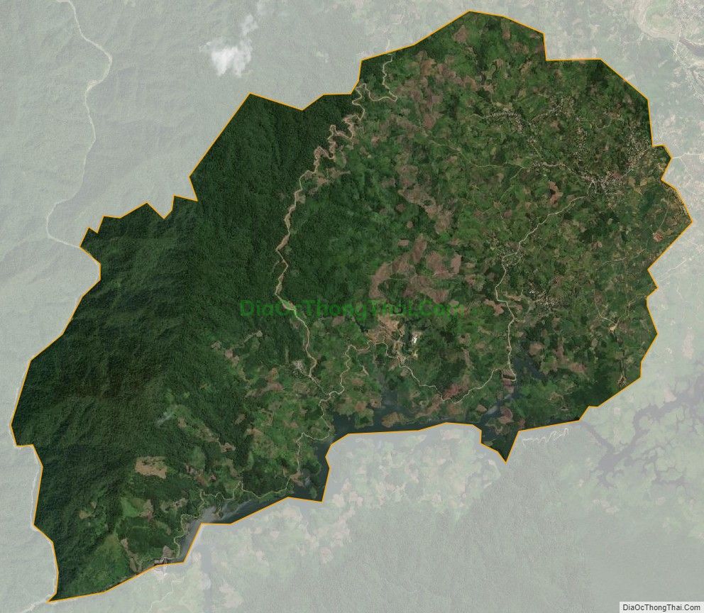Bản đồ vệ tinh xã Nhâm (cũ), huyện A Lưới