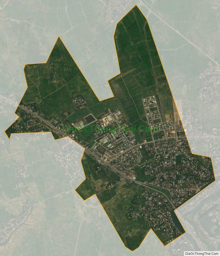 Bản đồ vệ tinh phường An Hòa, thành phố Huế