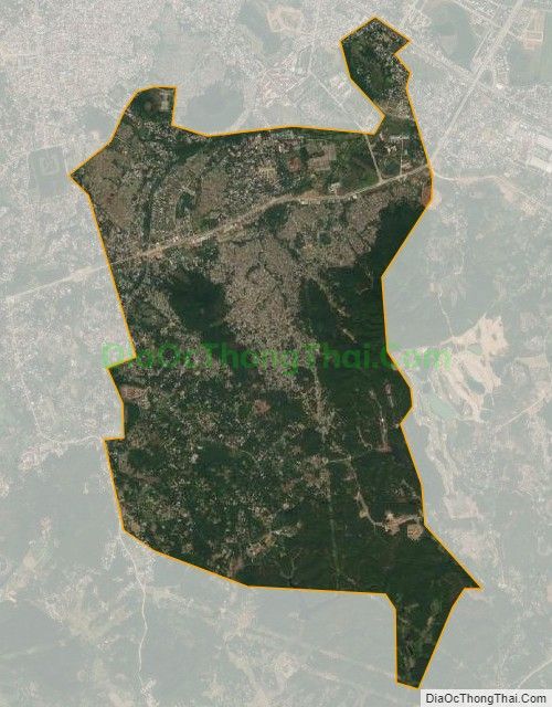Bản đồ vệ tinh phường An Tây, thành phố Huế