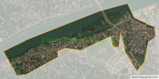 Bản đồ vệ tinh phường Phường Đúc, thành phố Huế