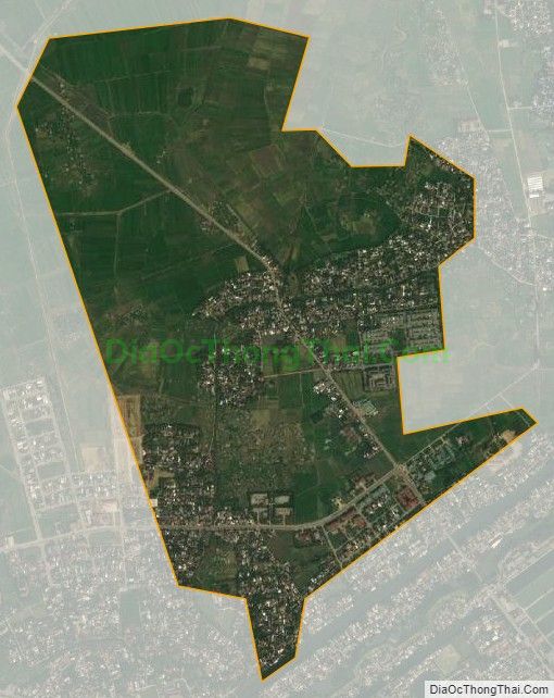 Bản đồ vệ tinh phường Hương Sơ, thành phố Huế