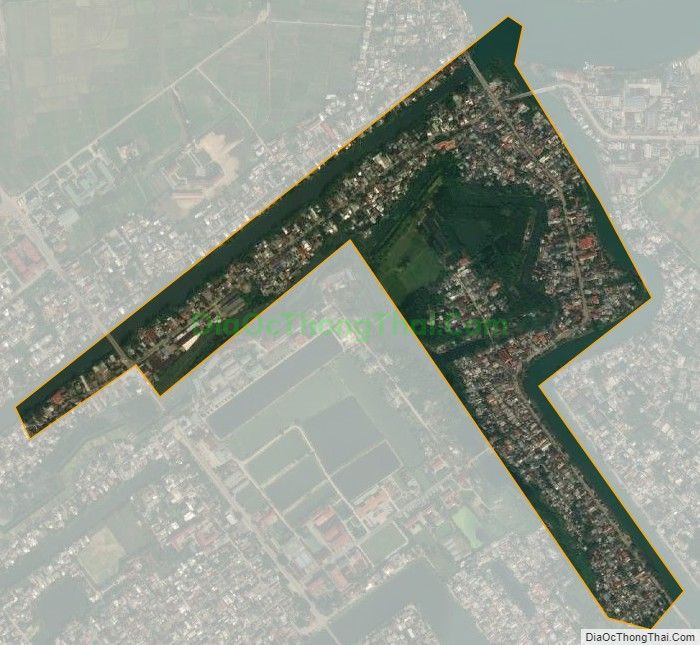 Bản đồ vệ tinh phường Phú Bình, thành phố Huế