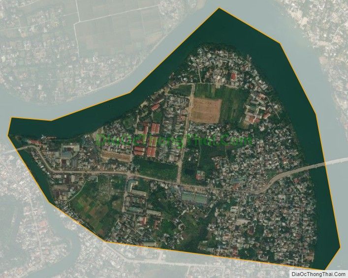 Bản đồ vệ tinh phường Phú Hậu, thành phố Huế
