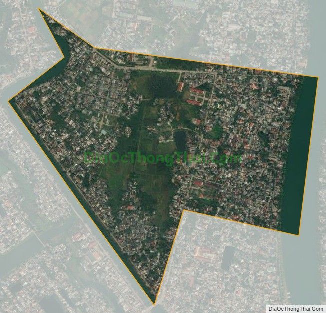 Bản đồ vệ tinh phường Phú Hiệp, thành phố Huế